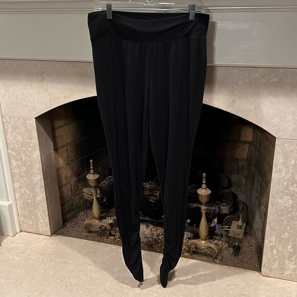 Athleta Restore Slim Ruched Leg High Rise Knit Leggings Size S - Picture 1 of 5